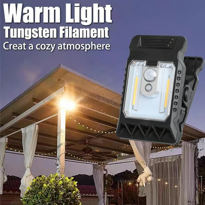 Last Day Promotion: 60% OFF⏰USB & Solar Powered Motion Sensor Clip Lights