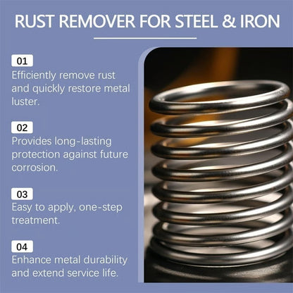 ⏰Last Day Promotion 60% OFF + FREE SHIPPING 🔥 Powerful Rust Remover for Metal and Stainless Steel