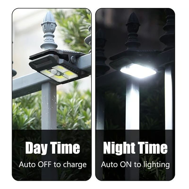 Last Day Promotion: 60% OFF⏰USB & Solar Powered Motion Sensor Clip Lights