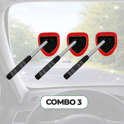 Automotive Glass Cleaning and Defogging Brush