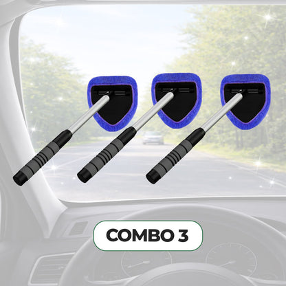 Automotive Glass Cleaning and Defogging Brush