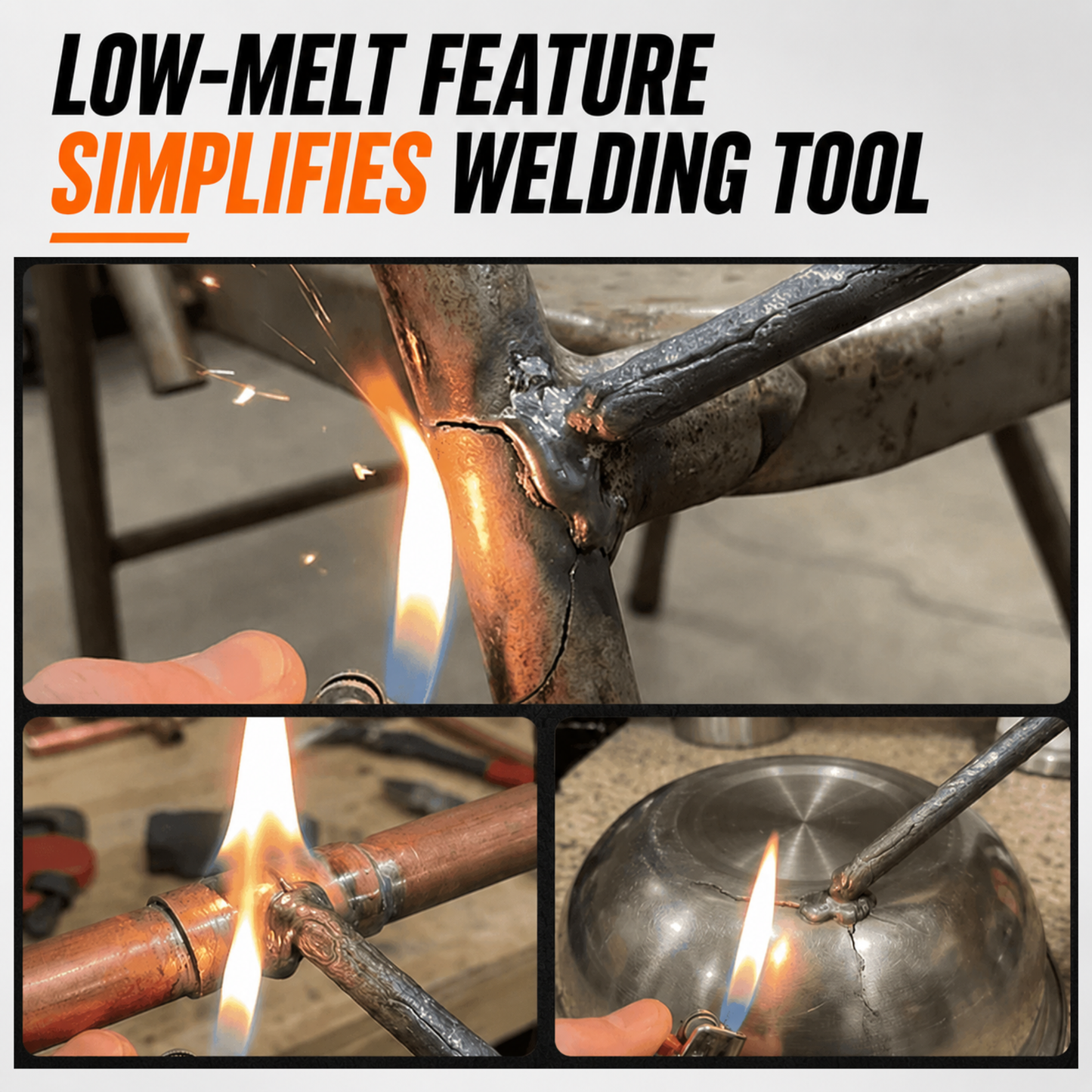 Low-Temperature Universal Welding Rod