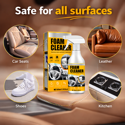 ⏰EXCLUSIVE OFFER: 60% OFF + FREE SHIPPING🔥 Multi-Purpose Car Foam Cleaner