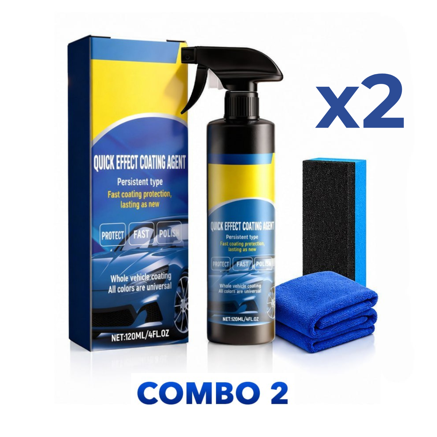Advanced Car Quick-acting Coating Agent Spray ✨ Restore Your Car’s Shine in Minutes